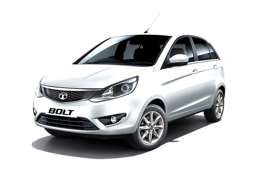 Pristine white Tata Bolt 4 Seater Madurai Cab Rental